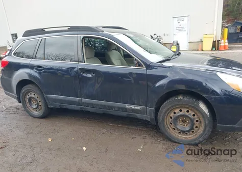 2013 Subaru Outback 2.5I Premium from USA, damaged, VIN 4S4BRBCC4D3255606